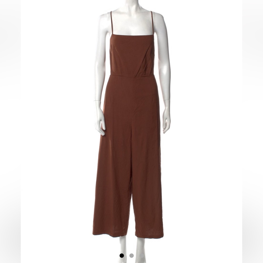 Pilgrim Surf + Supply Brown Jumpsuit